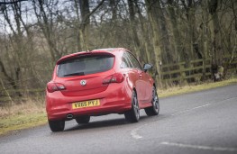 Vauxhall Corsa, rear action